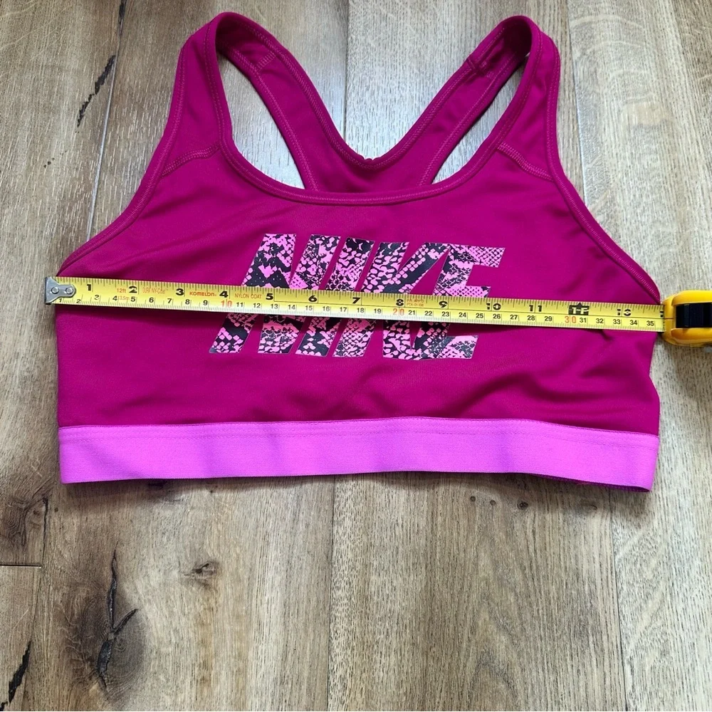 Nike Dri-FIT Pink Sports Bra Size Medium